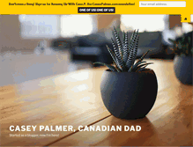 Tablet Screenshot of caseypalmer.com